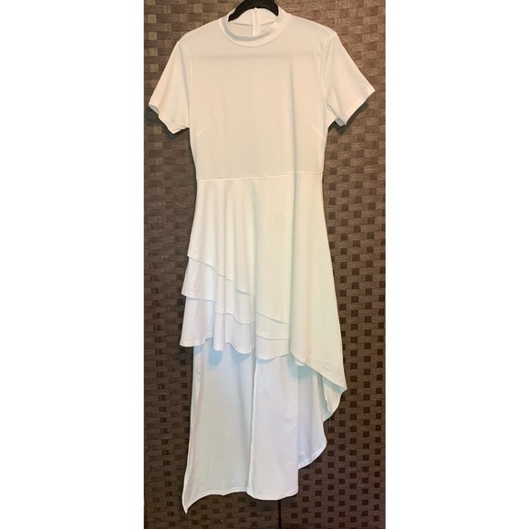 High Low Layered Tunic Blouse- Size Large - Picture 6 of 7